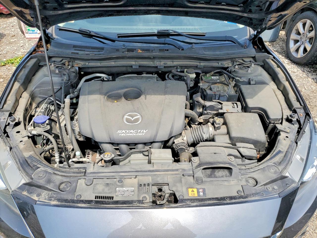 2015 Mazda 3 Touring Charcoal vin: 3MZBM1V73FM167643
