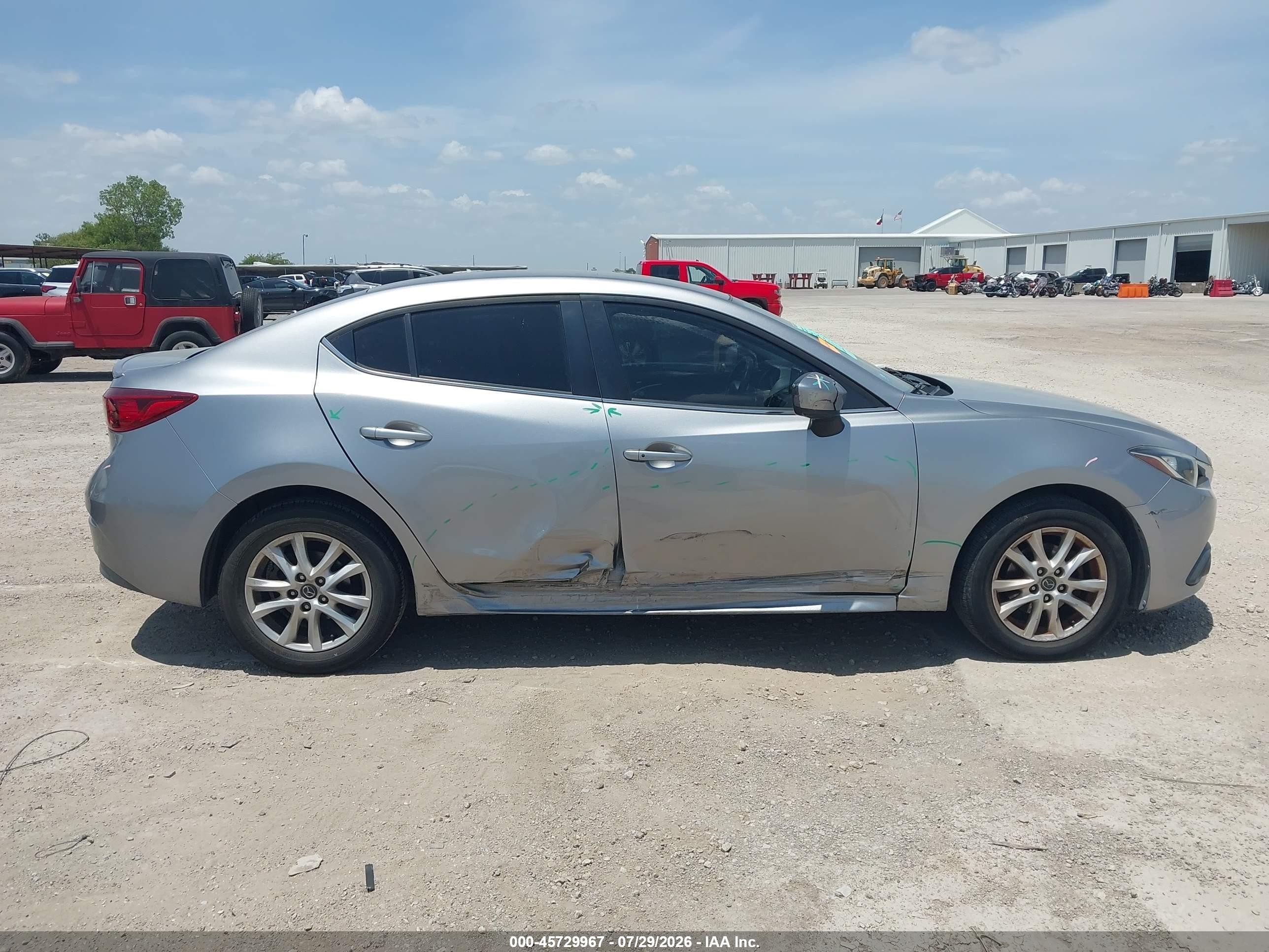 2015 Mazda Mazda3 I Touring Серый vin: 3MZBM1V73FM171532
