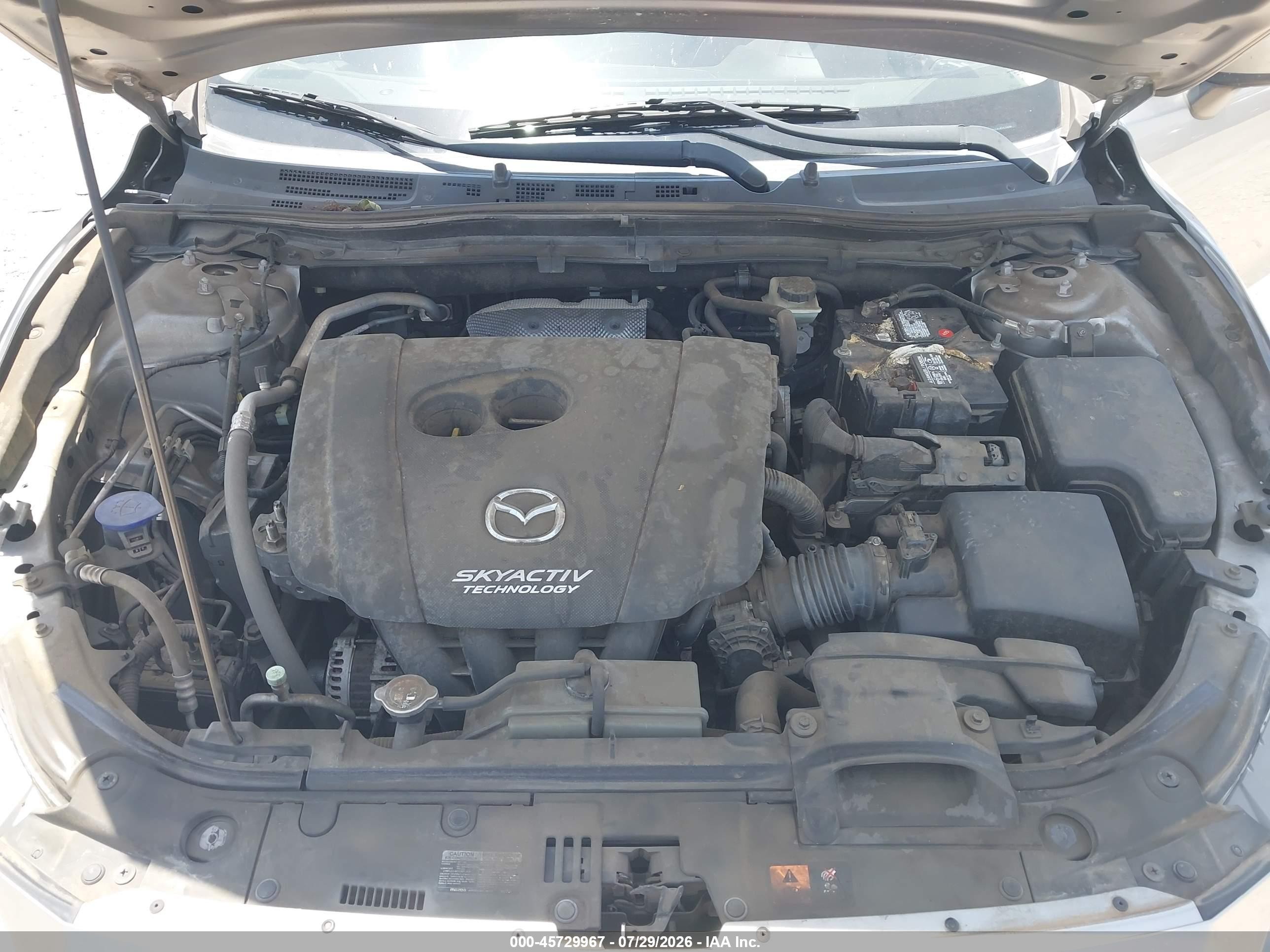2015 Mazda Mazda3 I Touring Серый vin: 3MZBM1V73FM171532