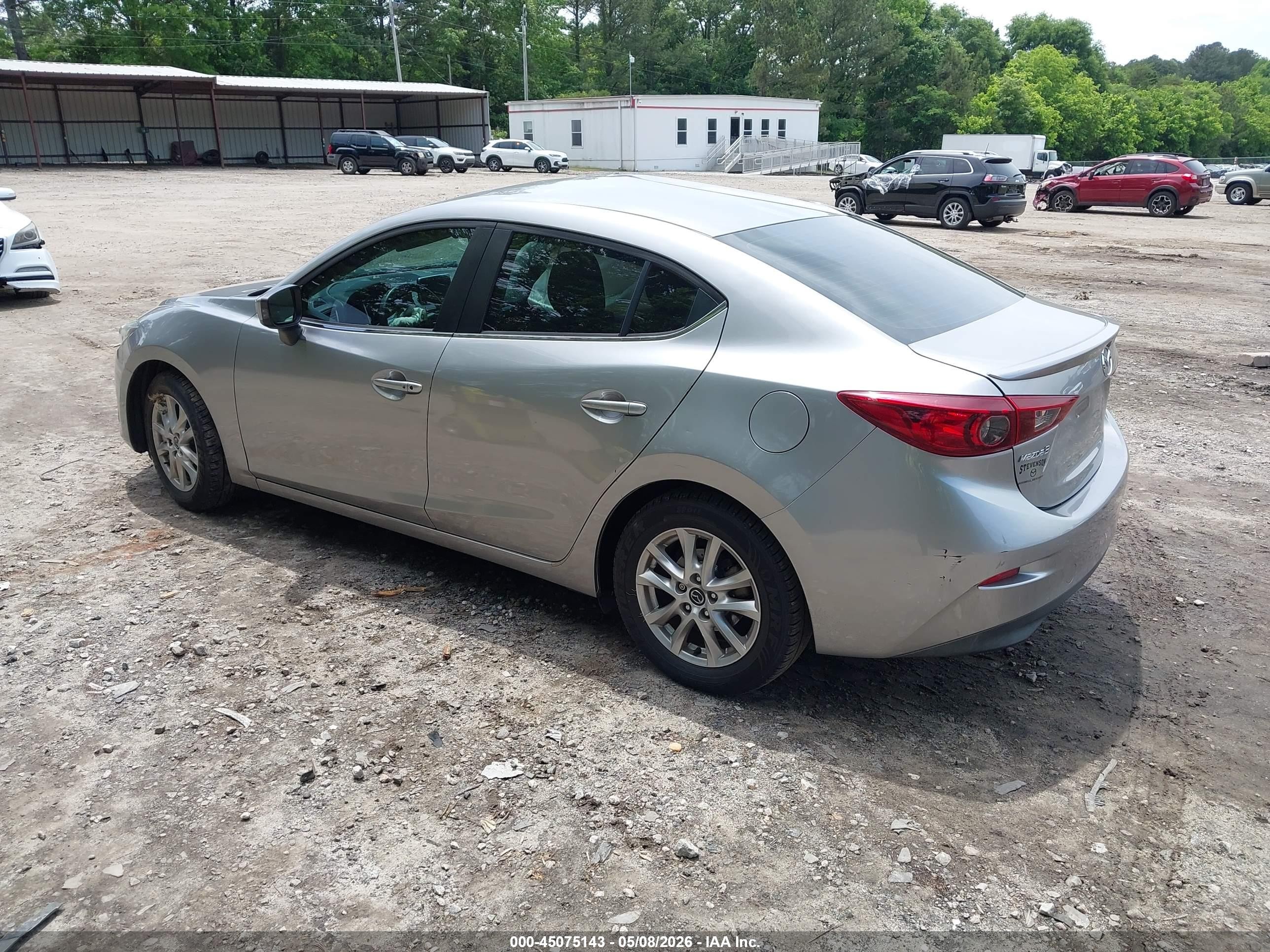2015 Mazda Mazda3 I Touring Silver vin: 3MZBM1V73FM173152