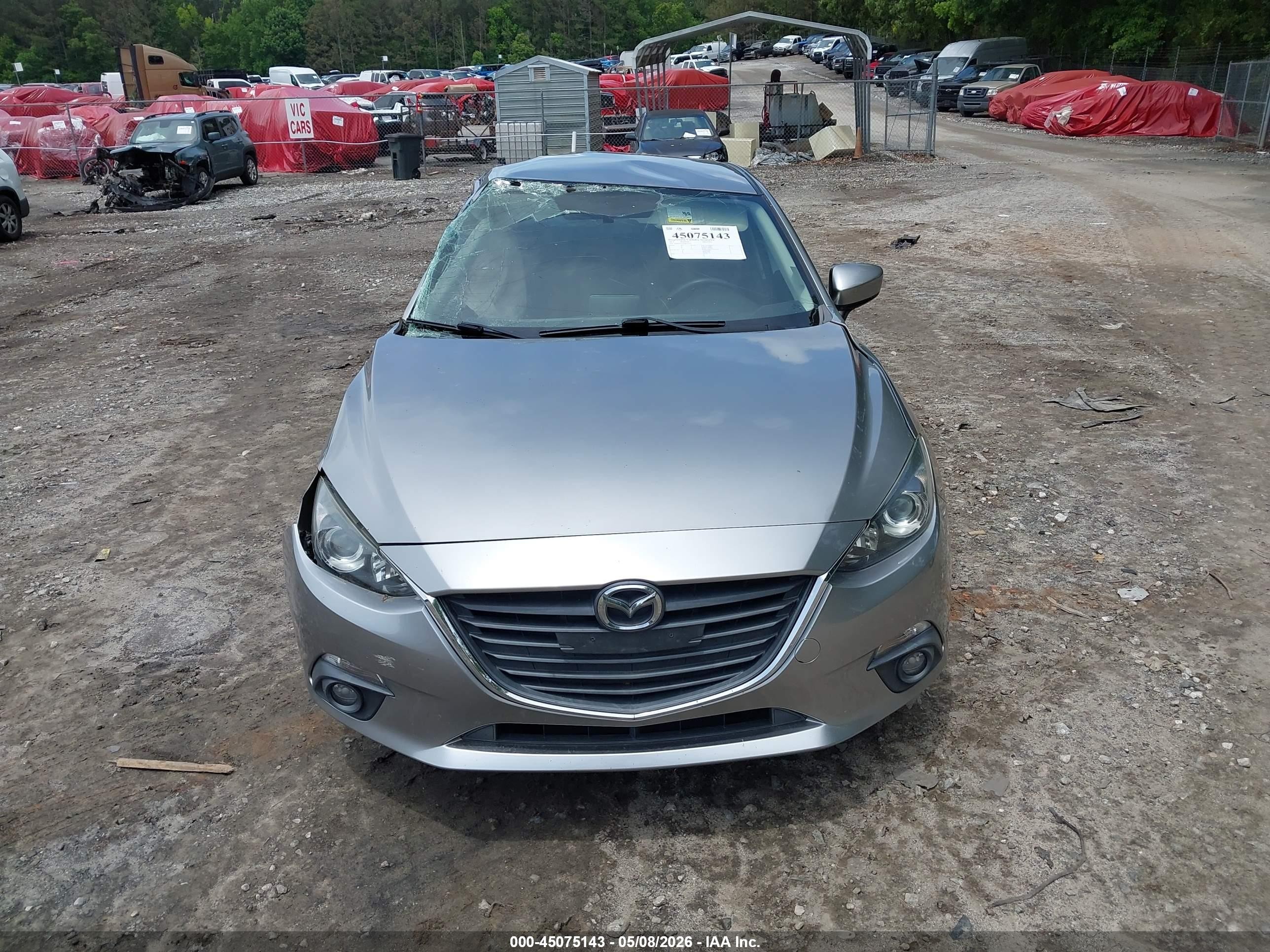 2015 Mazda Mazda3 I Touring Silver vin: 3MZBM1V73FM173152