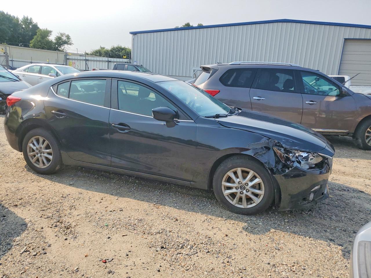 2015 Mazda 3 Touring Black vin: 3MZBM1V73FM176455