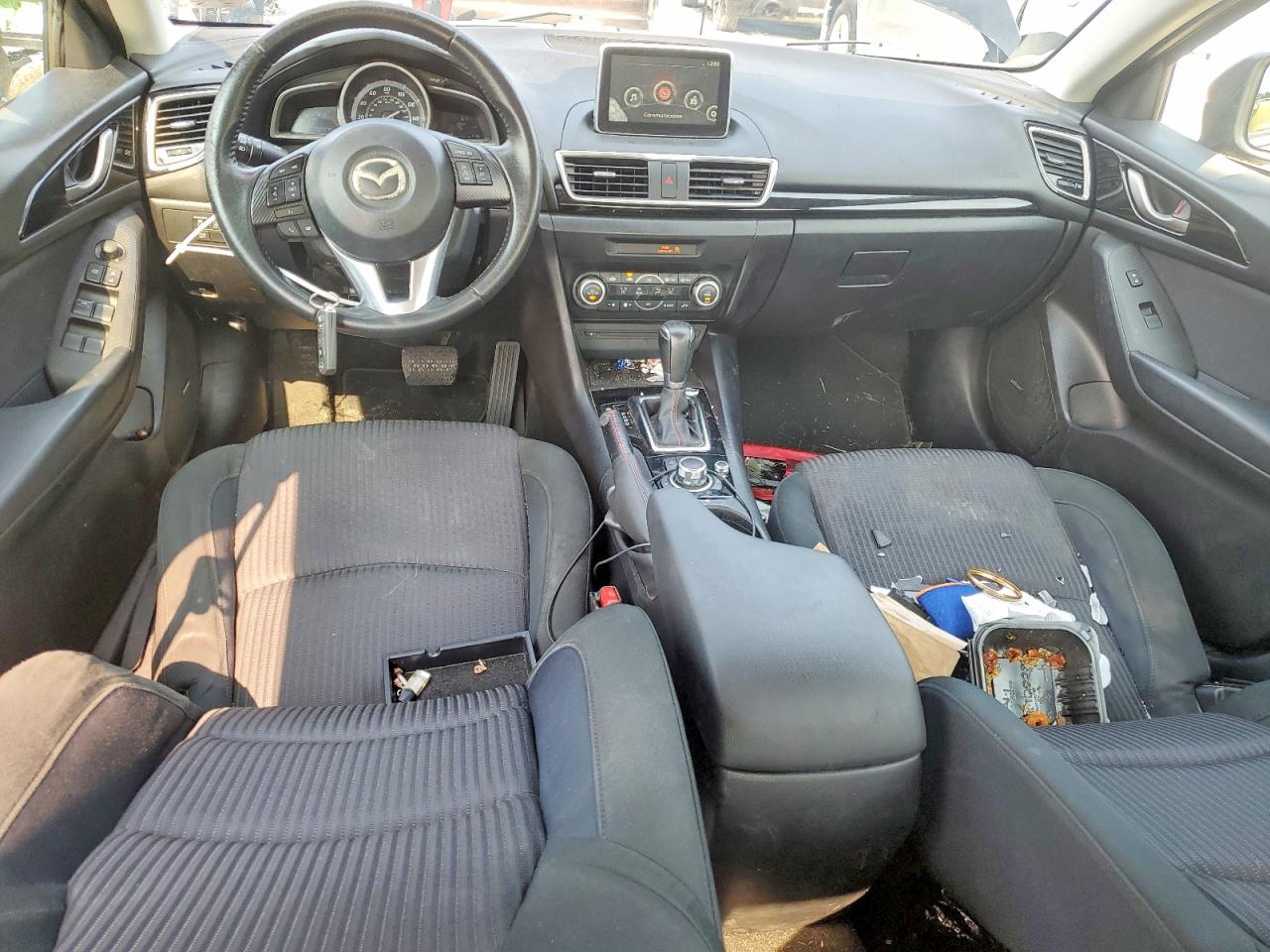 2015 Mazda 3 Touring Black vin: 3MZBM1V73FM176455