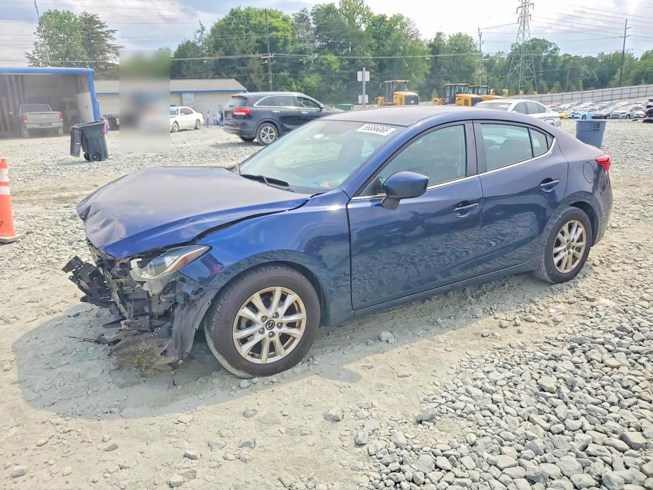 2015 Mazda 3 Touring Blue vin: 3MZBM1V73FM210393