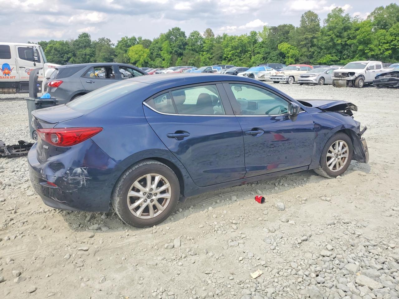 2015 Mazda 3 Touring Blue vin: 3MZBM1V73FM210393