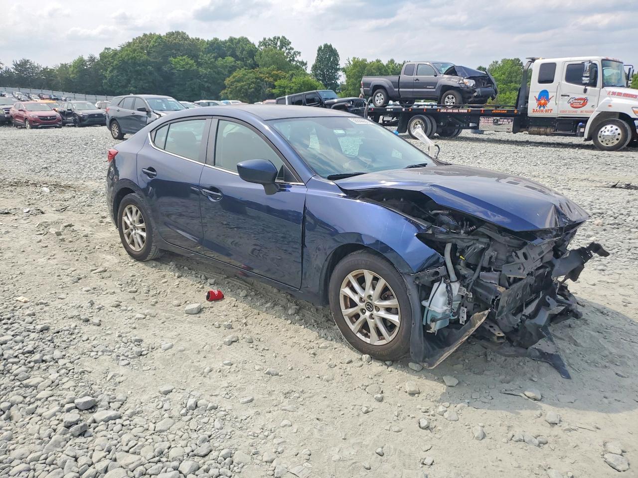 2015 Mazda 3 Touring Blue vin: 3MZBM1V73FM210393