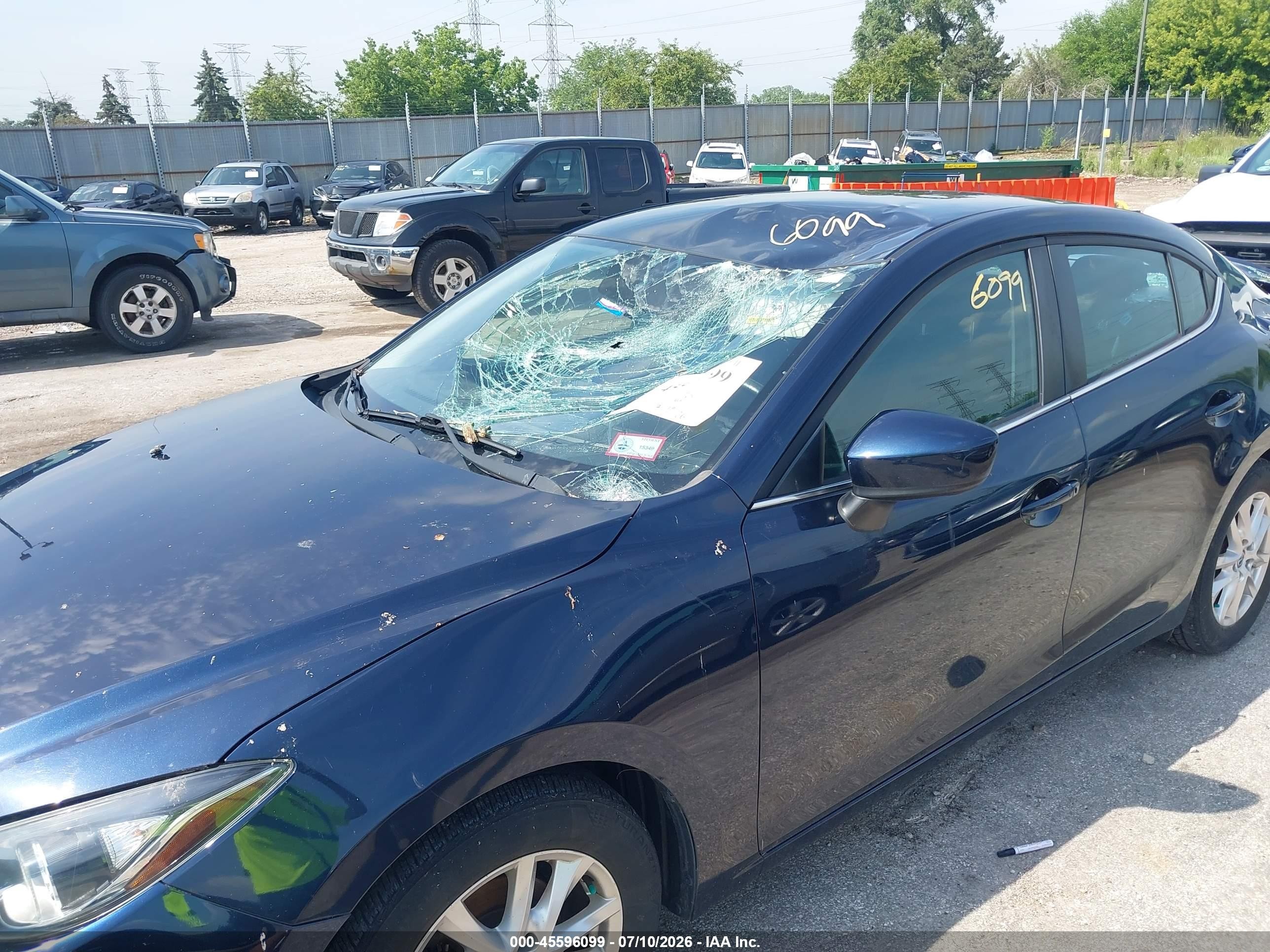 2015 Mazda Mazda3 I Touring Black vin: 3MZBM1V73FM219790