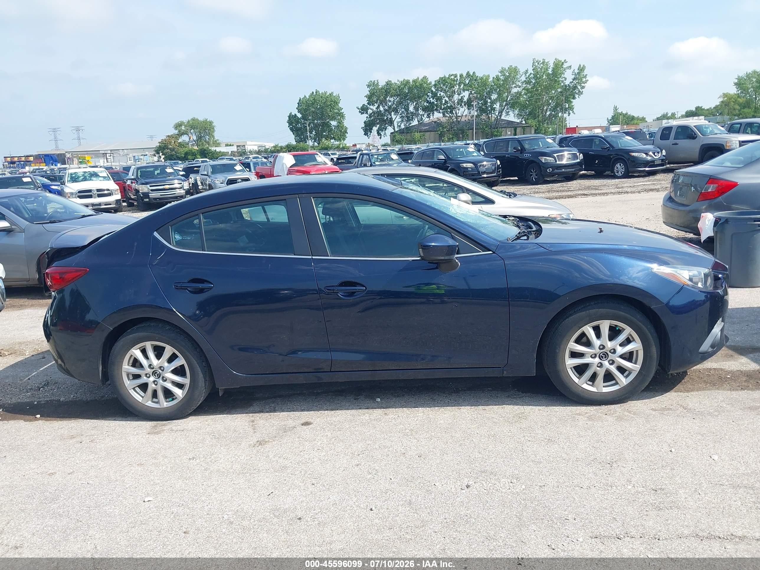 2015 Mazda Mazda3 I Touring Black vin: 3MZBM1V73FM219790