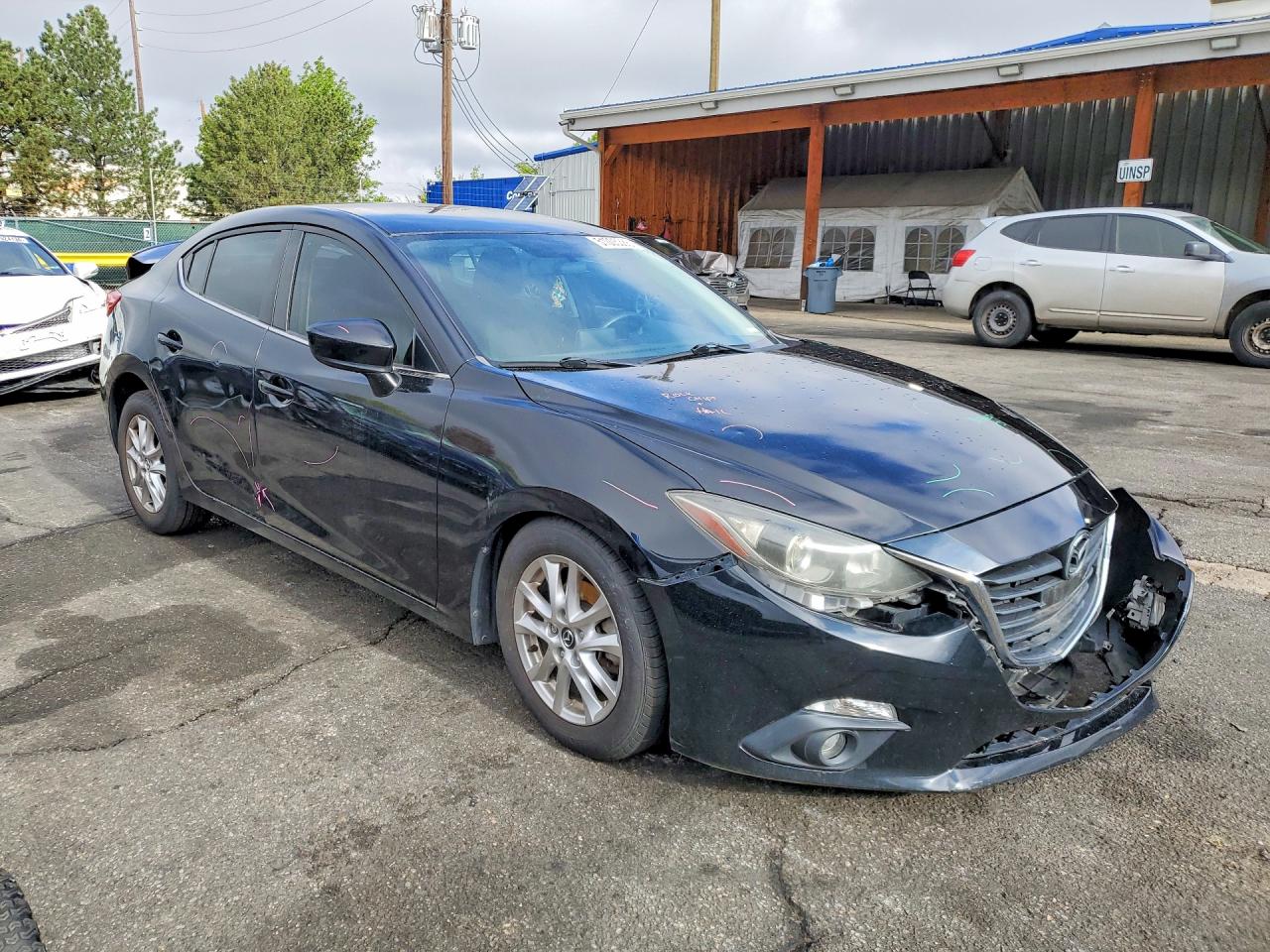 2015 Mazda 3 Touring Black vin: 3MZBM1V73FM221068
