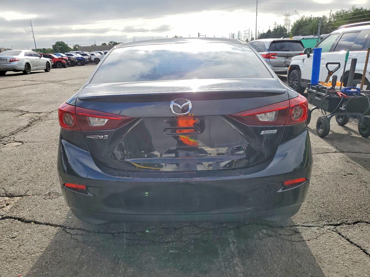 2015 Mazda 3 Touring Black vin: 3MZBM1V73FM221068
