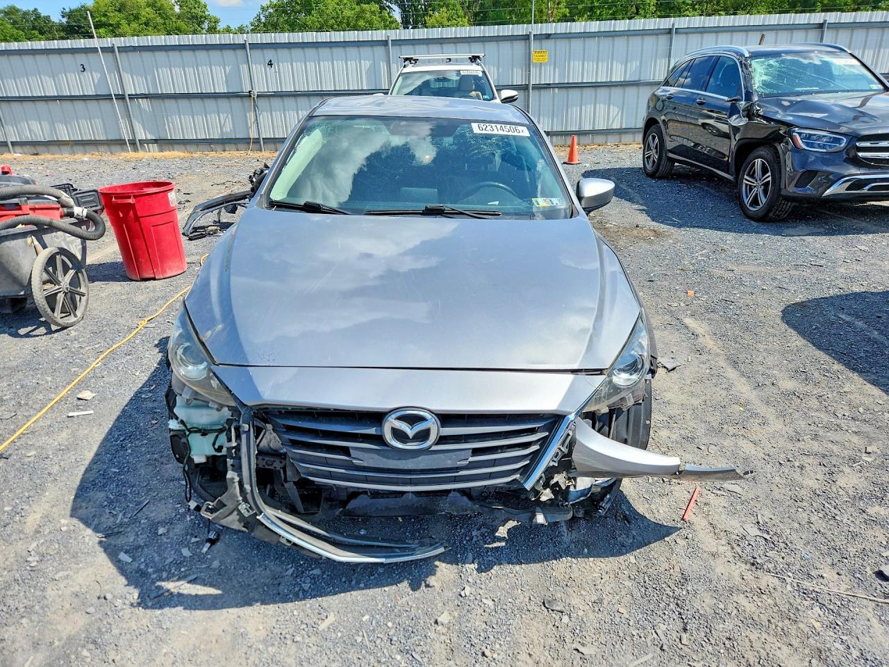 2015 Mazda 3 Touring Серебряный vin: 3MZBM1V73FM233124