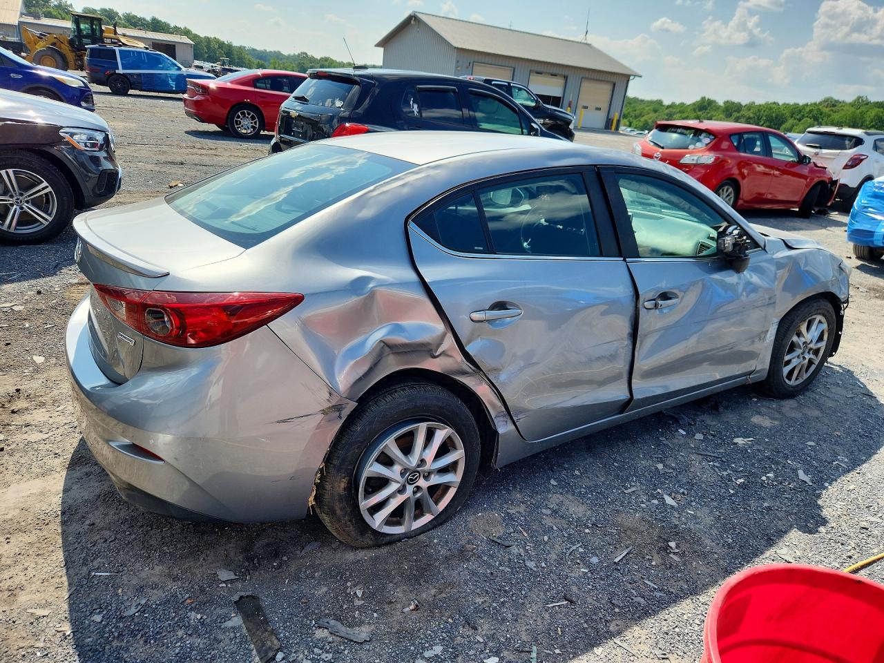 2015 Mazda 3 Touring Серебряный vin: 3MZBM1V73FM233124
