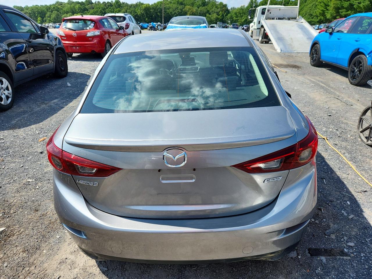 2015 Mazda 3 Touring Серебряный vin: 3MZBM1V73FM233124