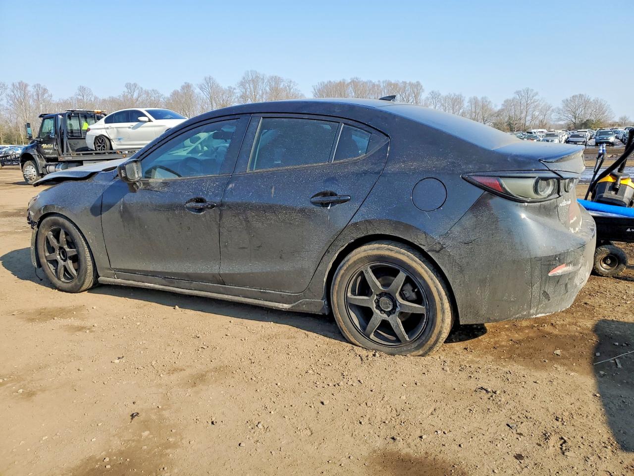 2015 Mazda 3 Touring Black vin: 3MZBM1V74FM142119