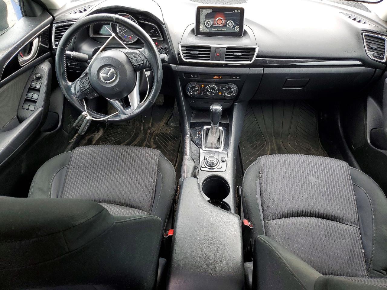 2015 Mazda 3 Touring Black vin: 3MZBM1V74FM167098