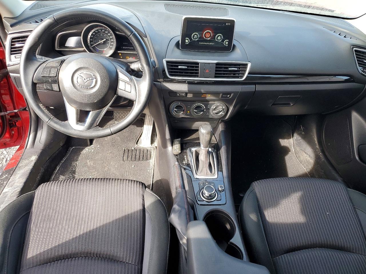 2015 Mazda 3 Touring Red vin: 3MZBM1V74FM188503