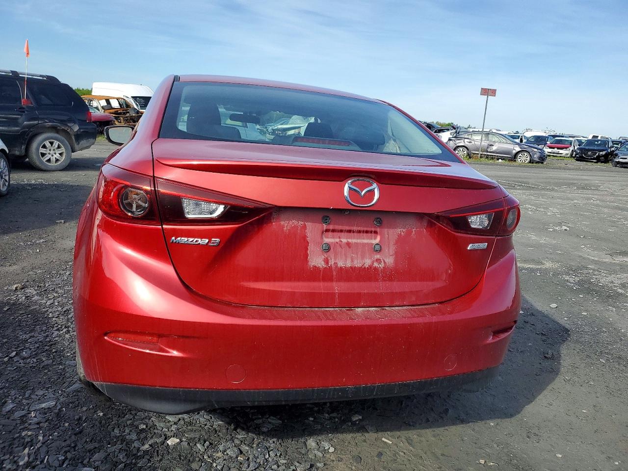 2015 Mazda 3 Touring Red vin: 3MZBM1V74FM188503
