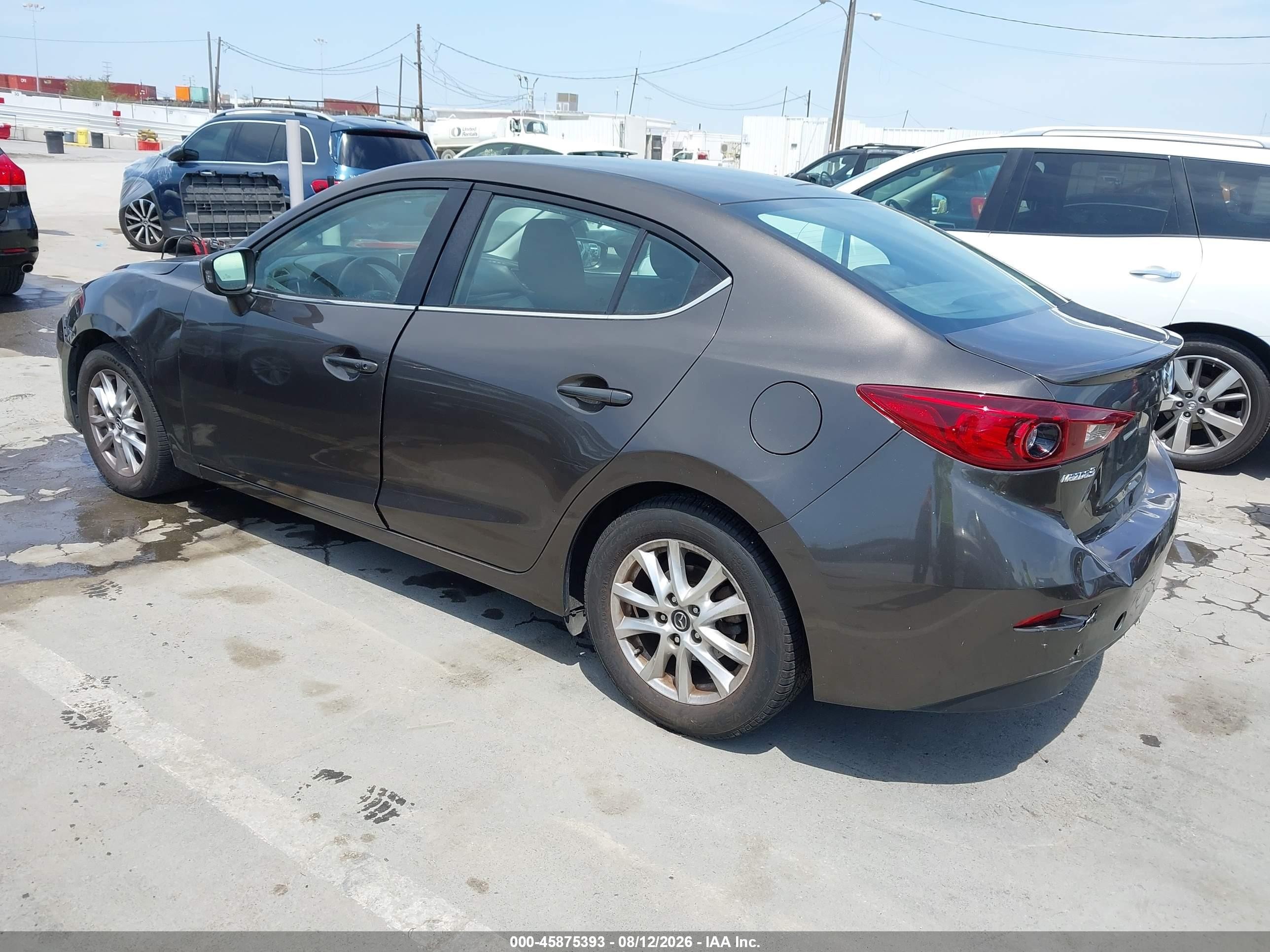 2015 Mazda Mazda3 I Touring Dark Brown vin: 3MZBM1V74FM204327
