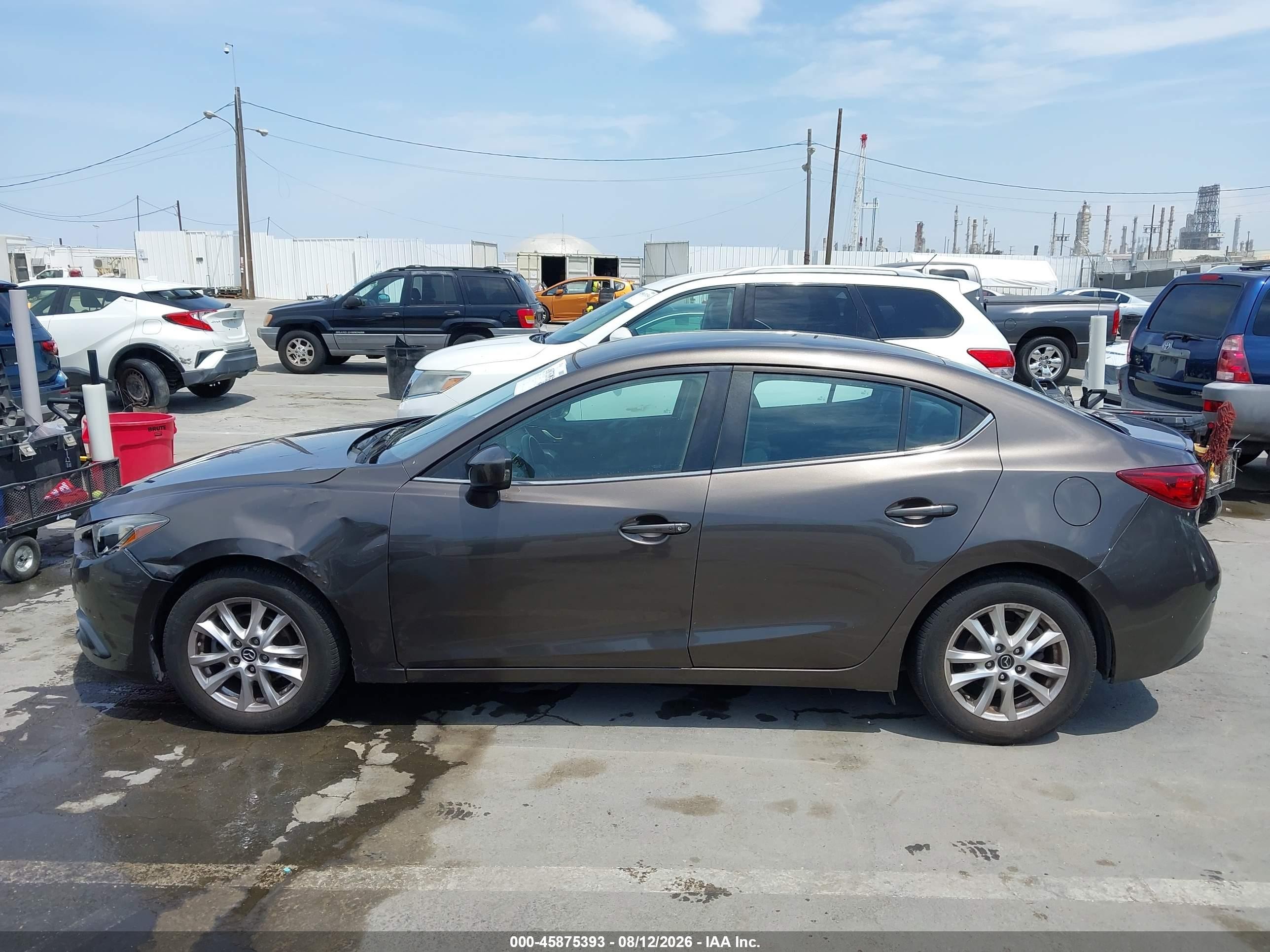 2015 Mazda Mazda3 I Touring Dark Brown vin: 3MZBM1V74FM204327