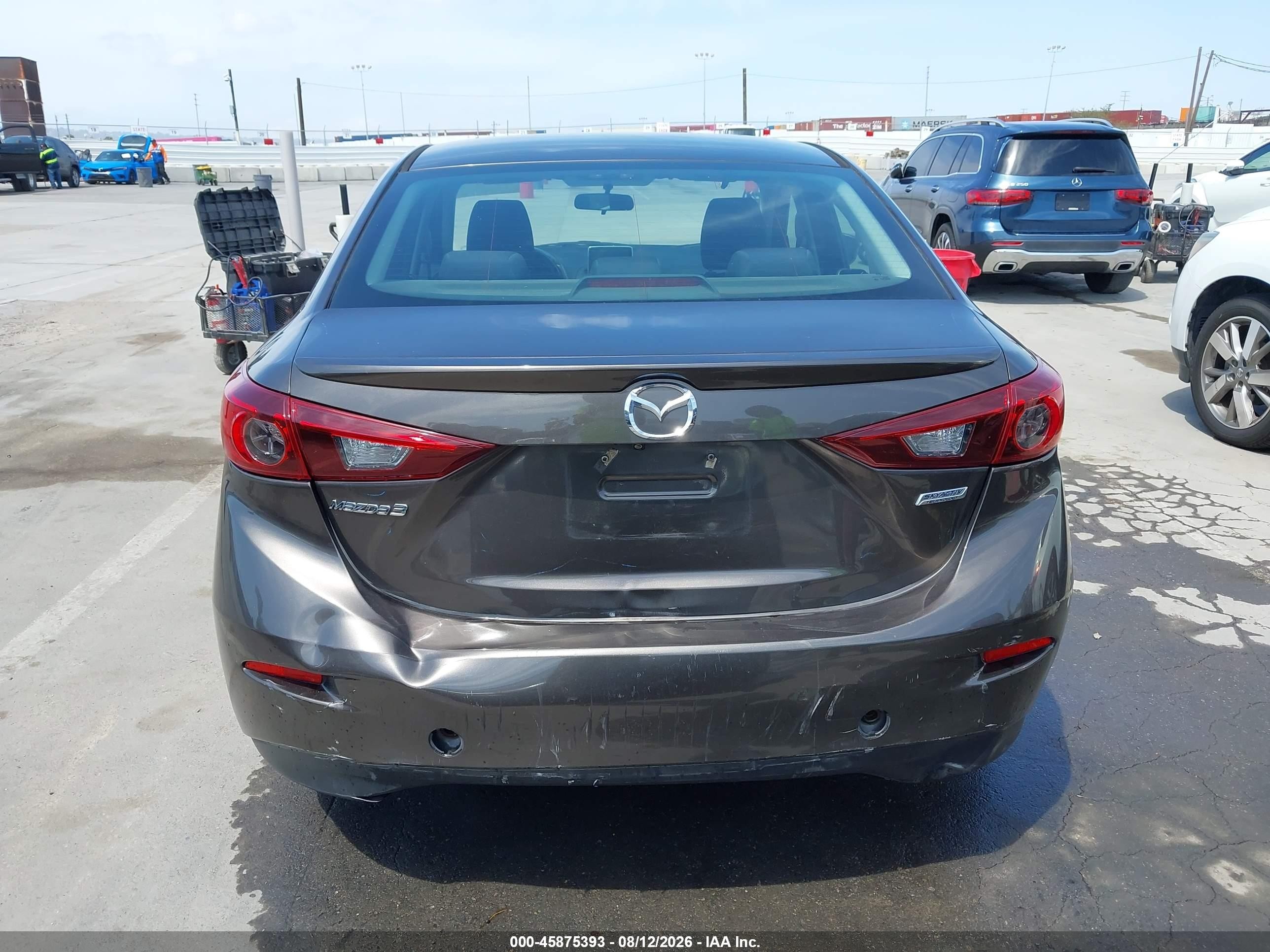 2015 Mazda Mazda3 I Touring Dark Brown vin: 3MZBM1V74FM204327