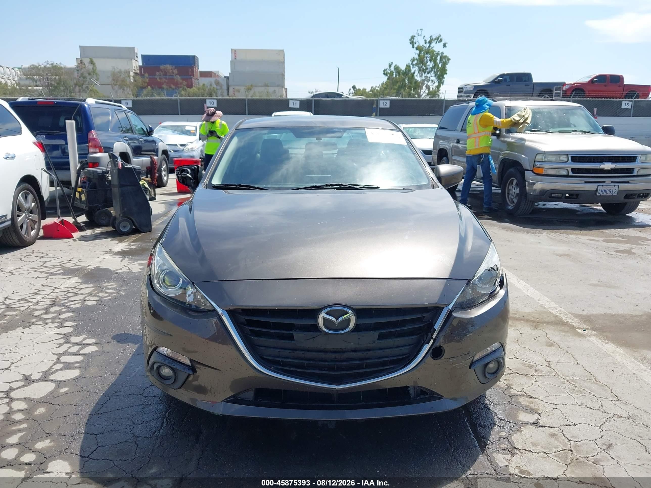 2015 Mazda Mazda3 I Touring Dark Brown vin: 3MZBM1V74FM204327