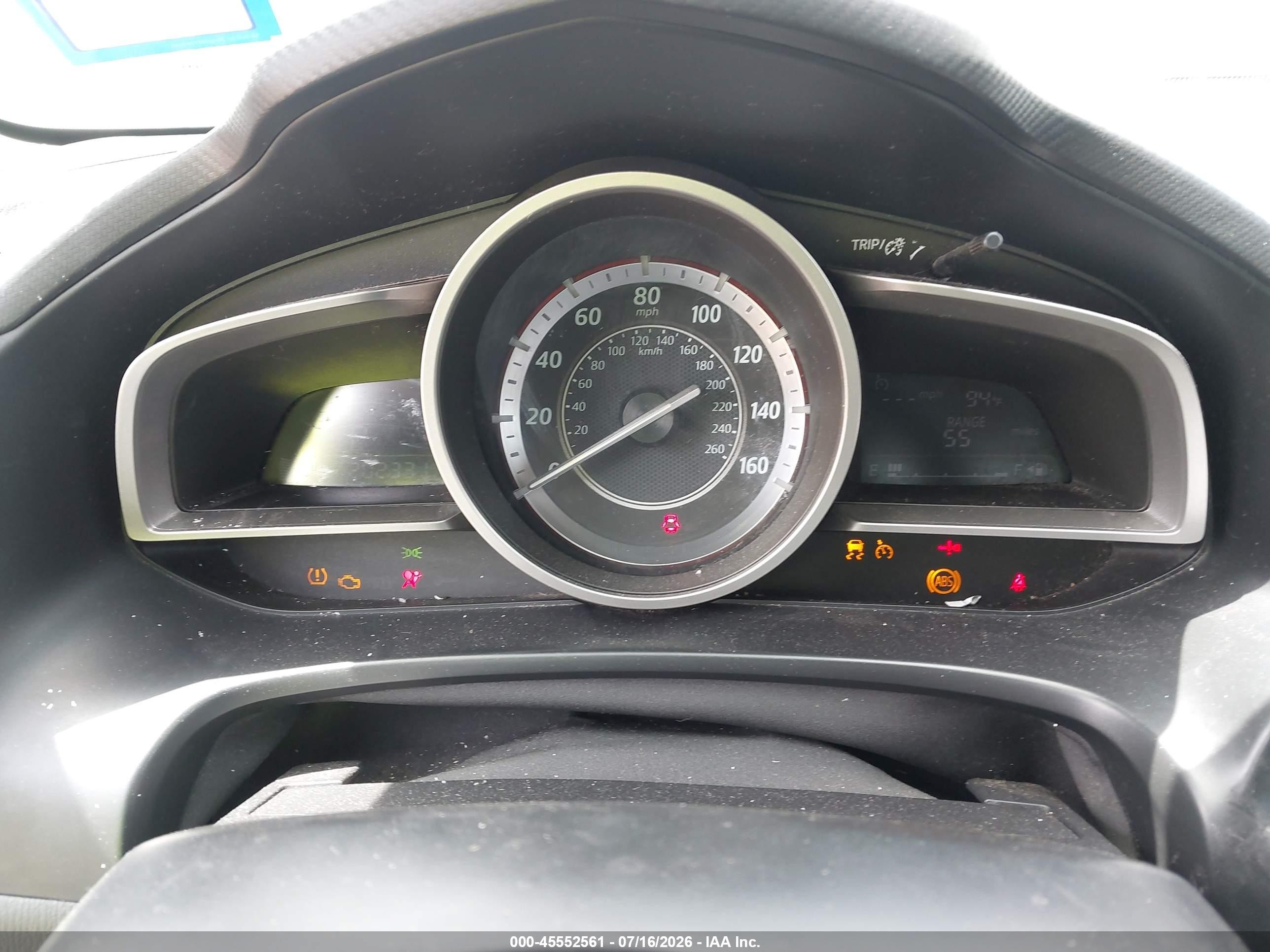 2015 Mazda Mazda3 I Touring Red vin: 3MZBM1V75FM126124