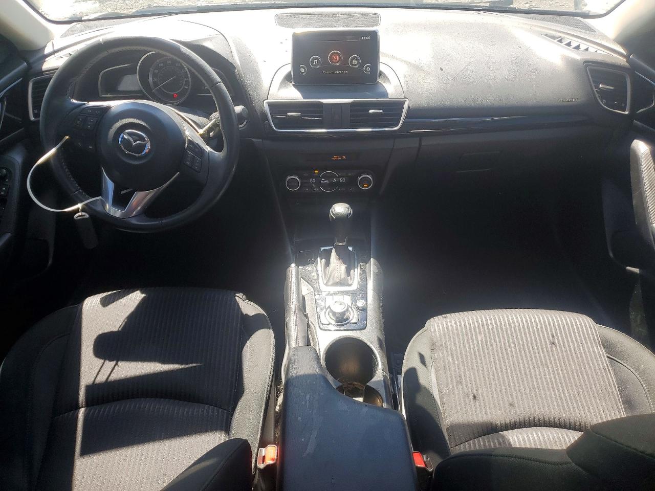 2015 Mazda 3 Touring White vin: 3MZBM1V75FM163643
