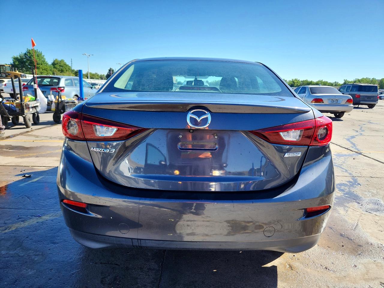 2015 Mazda 3 Touring Gray vin: 3MZBM1V75FM178949
