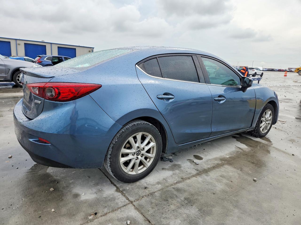 2015 Mazda 3 Touring Blue vin: 3MZBM1V75FM213828