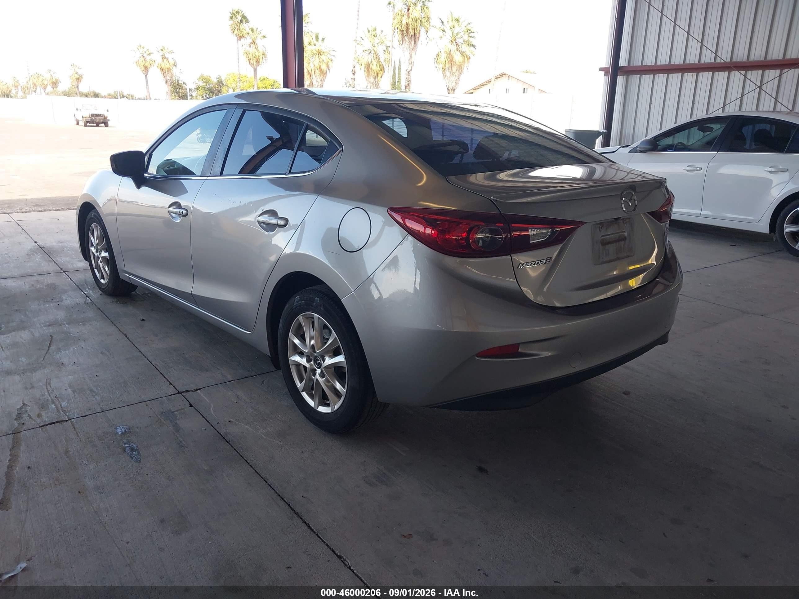 2015 Mazda Mazda3 I Touring Silver vin: 3MZBM1V75FM225963