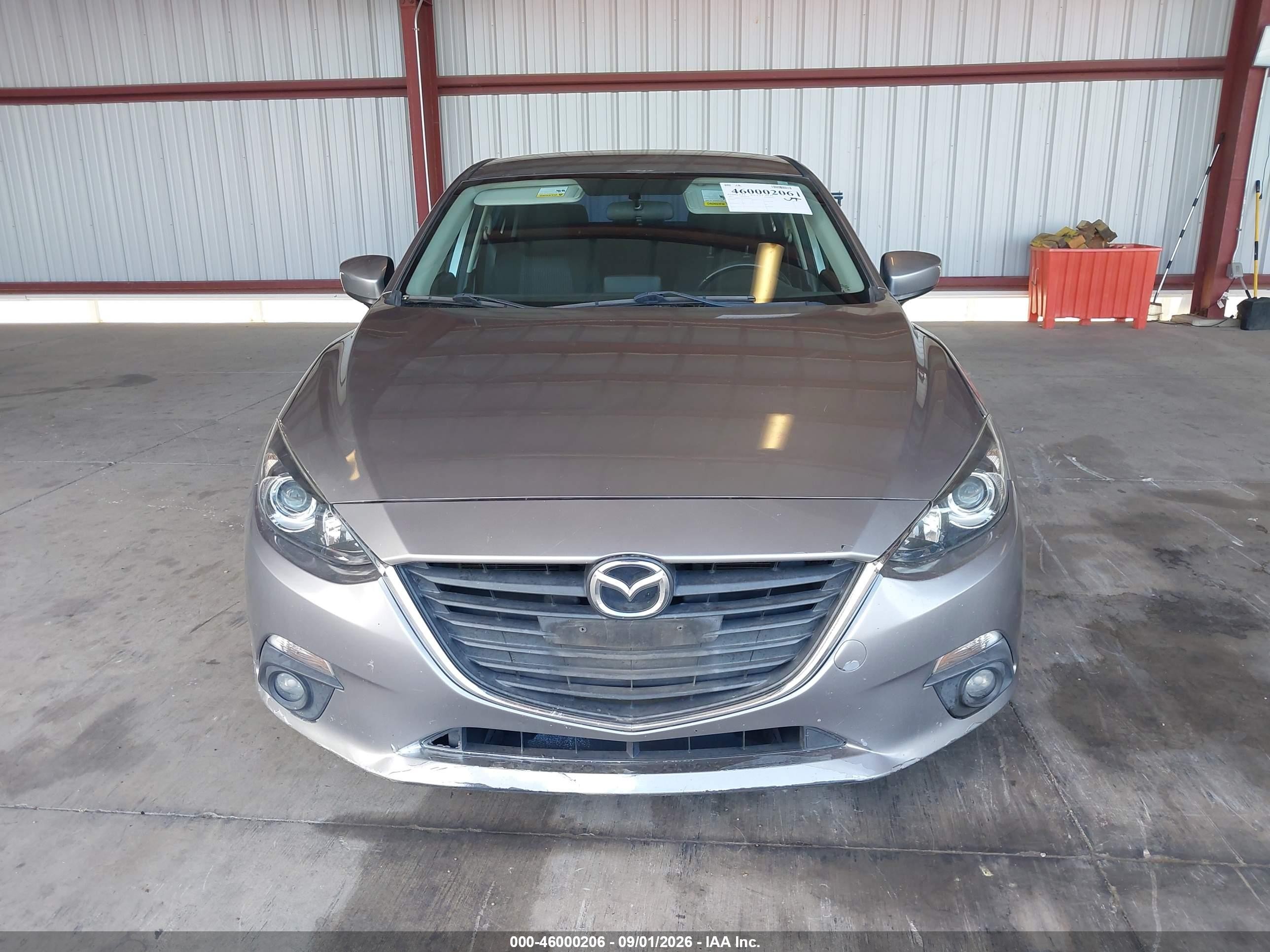2015 Mazda Mazda3 I Touring Silver vin: 3MZBM1V75FM225963