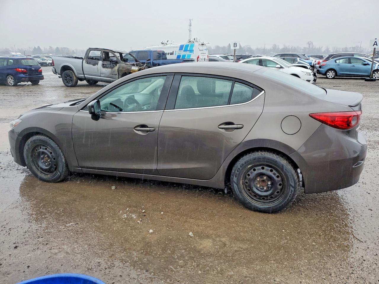 2014 Mazda 3 Touring Gray vin: 3MZBM1V76EM103806