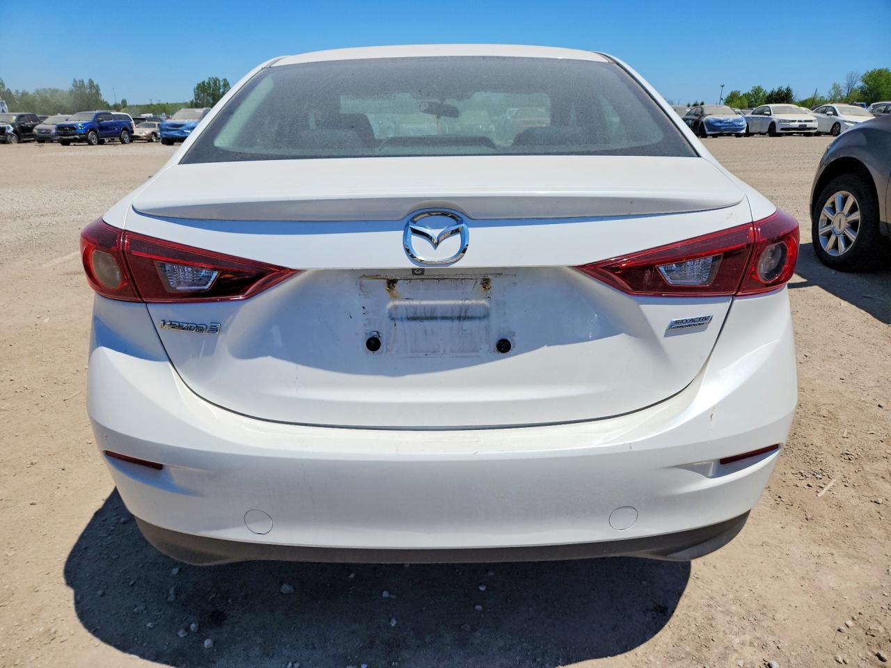 2014 Mazda 3 Touring Белый vin: 3MZBM1V76EM111338