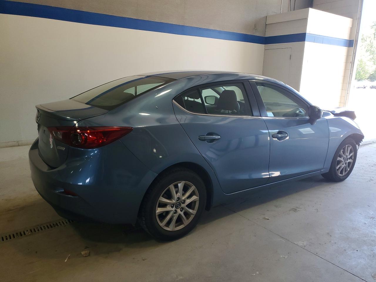 2014 Mazda 3 Touring Blue vin: 3MZBM1V76EM111792