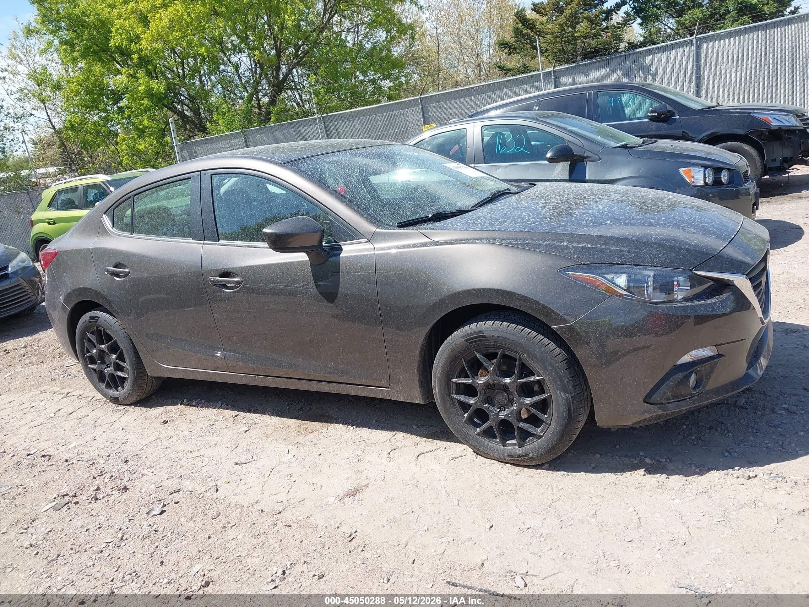 2015 Mazda Mazda3 I Touring Серый vin: 3MZBM1V76FM150321
