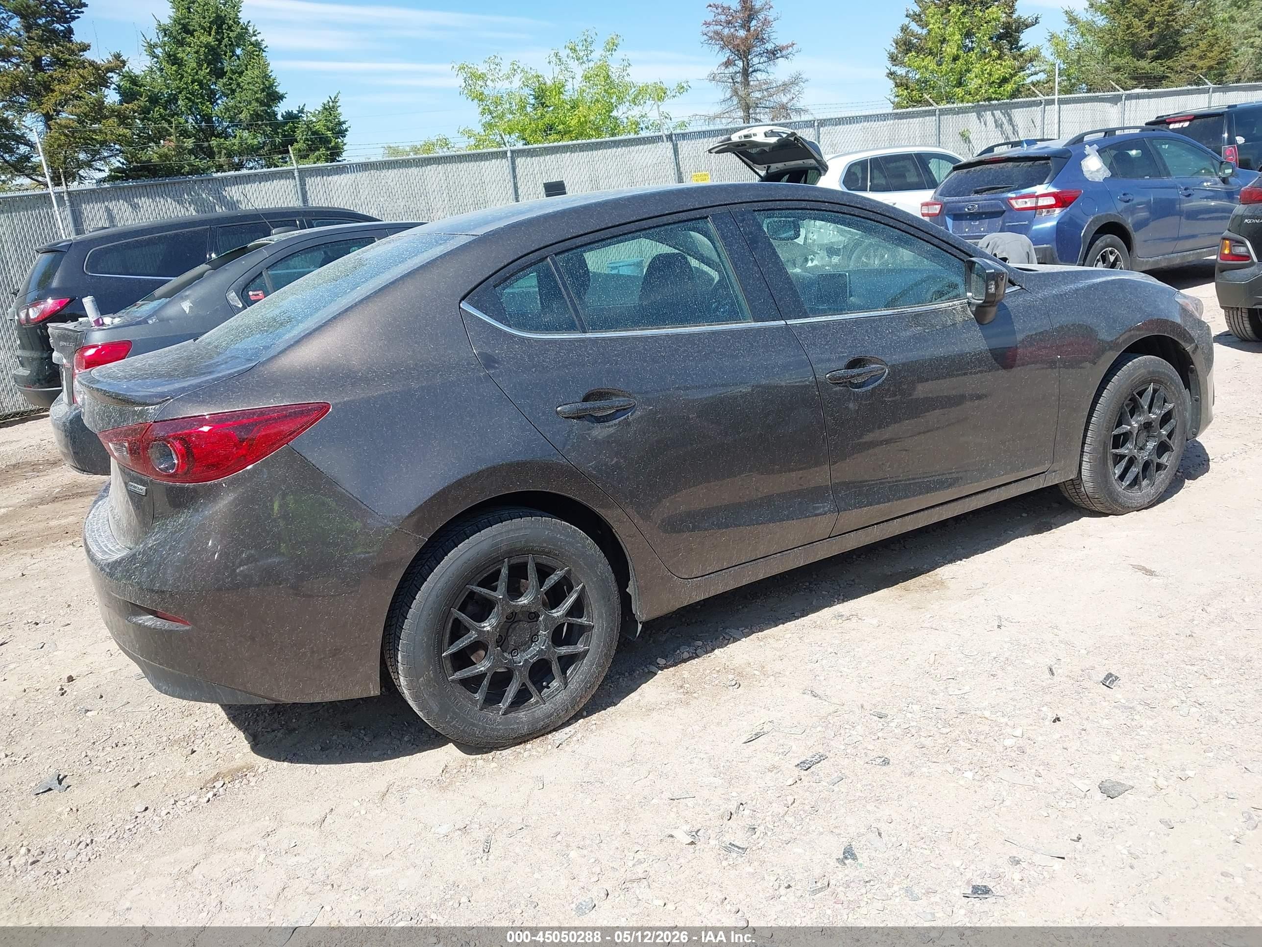 2015 Mazda Mazda3 I Touring Серый vin: 3MZBM1V76FM150321