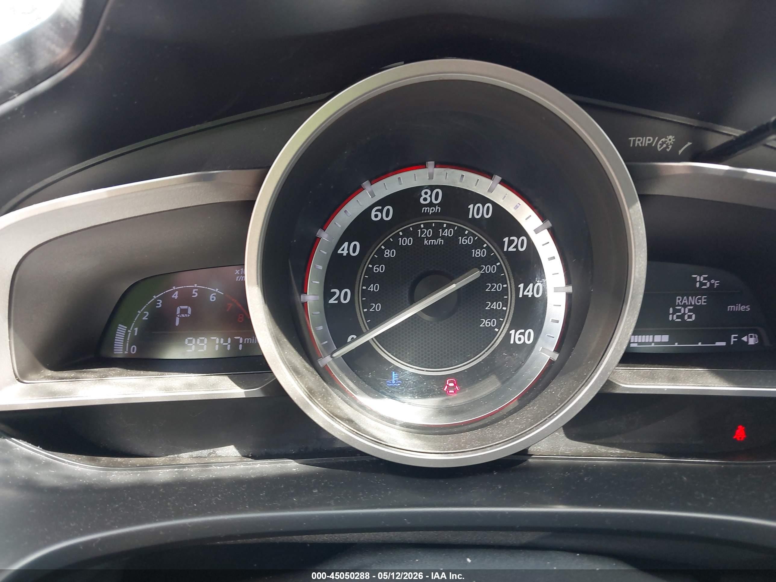 2015 Mazda Mazda3 I Touring Серый vin: 3MZBM1V76FM150321