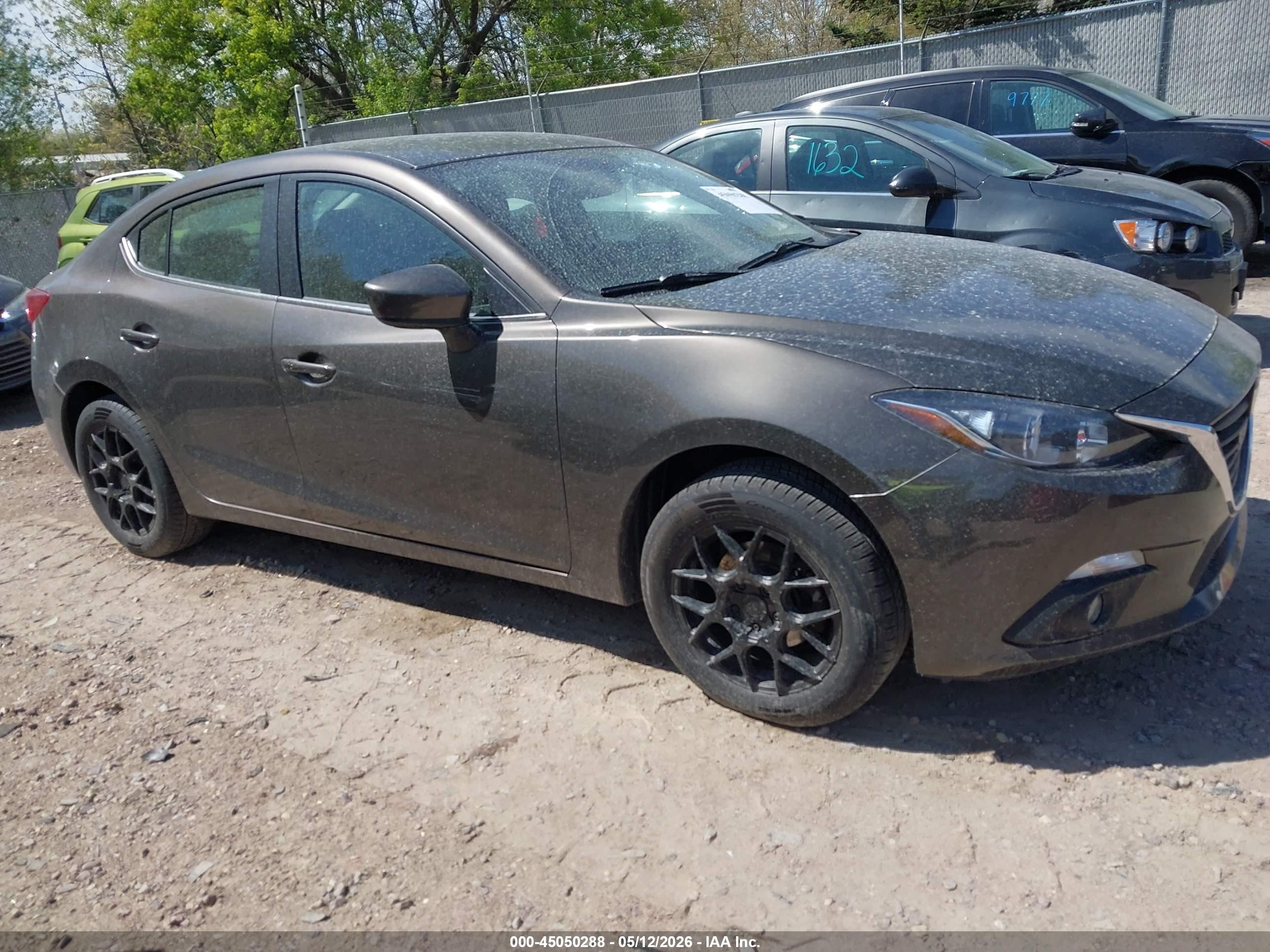 2015 Mazda Mazda3 I Touring Серый vin: 3MZBM1V76FM150321