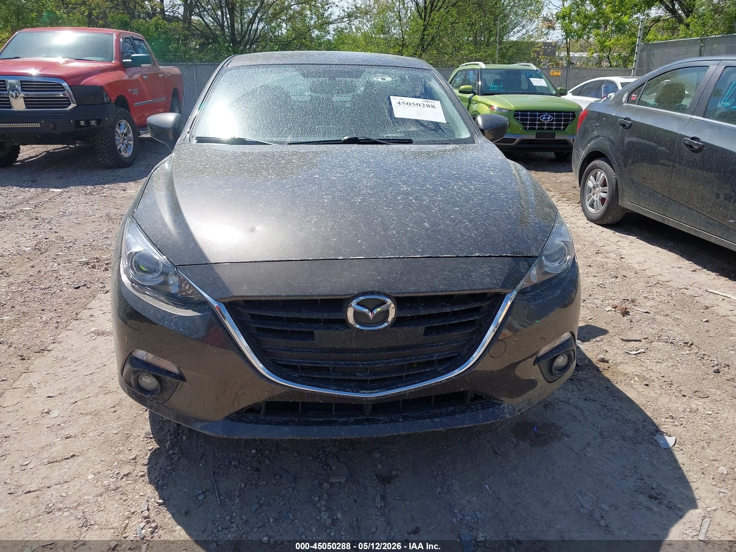 2015 Mazda Mazda3 I Touring Серый vin: 3MZBM1V76FM150321