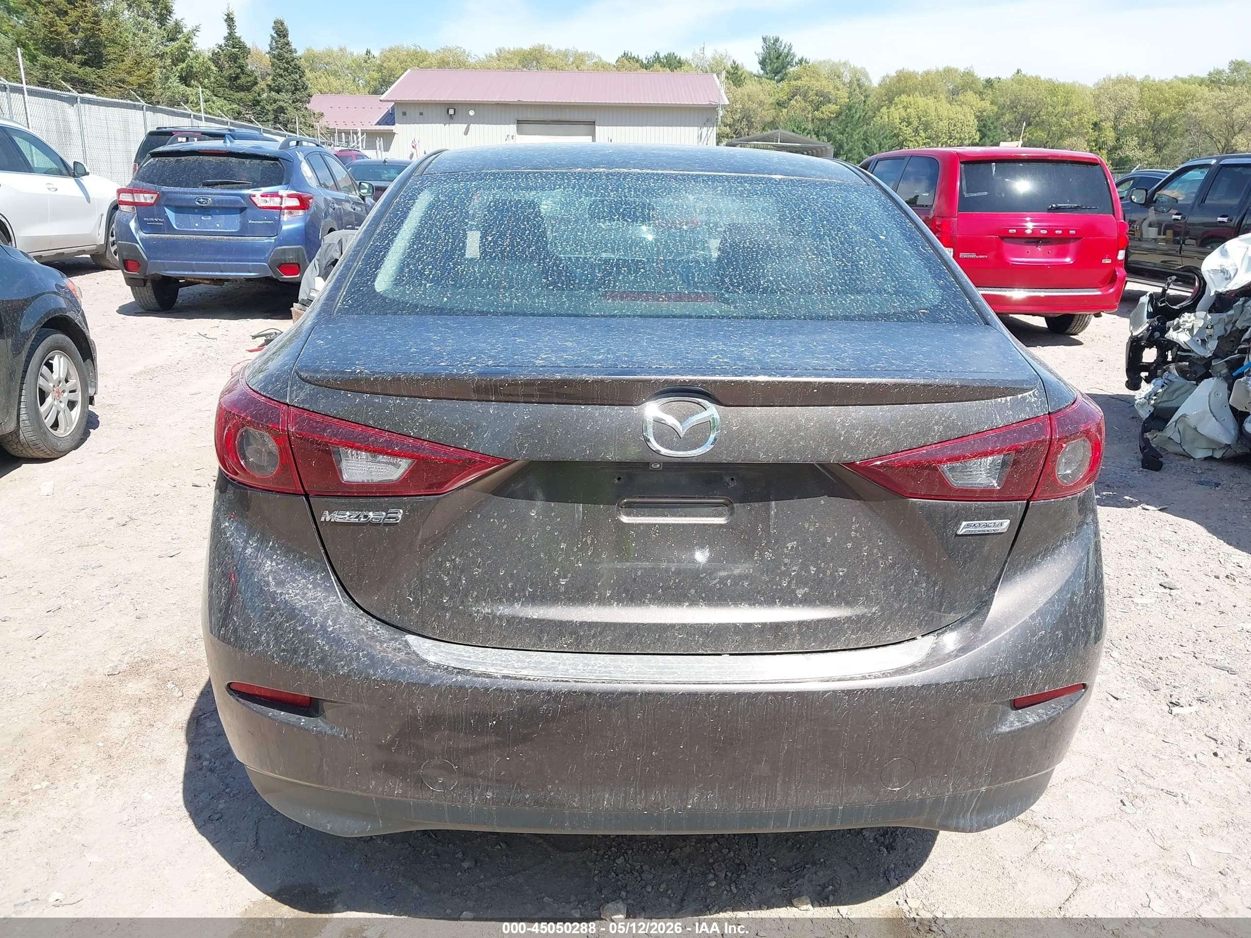 2015 Mazda Mazda3 I Touring Серый vin: 3MZBM1V76FM150321