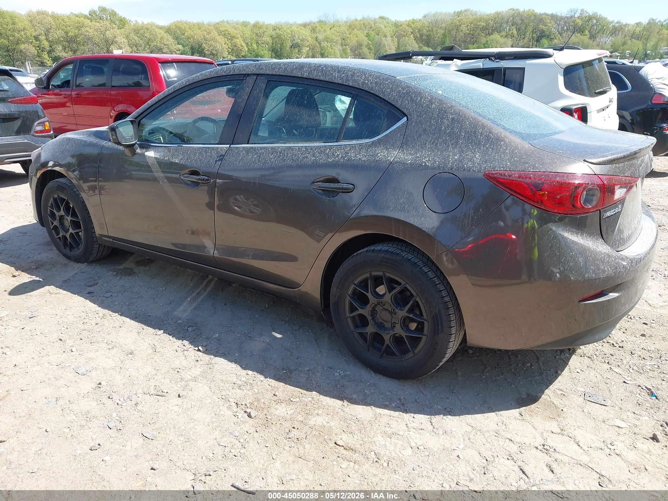 2015 Mazda Mazda3 I Touring Серый vin: 3MZBM1V76FM150321