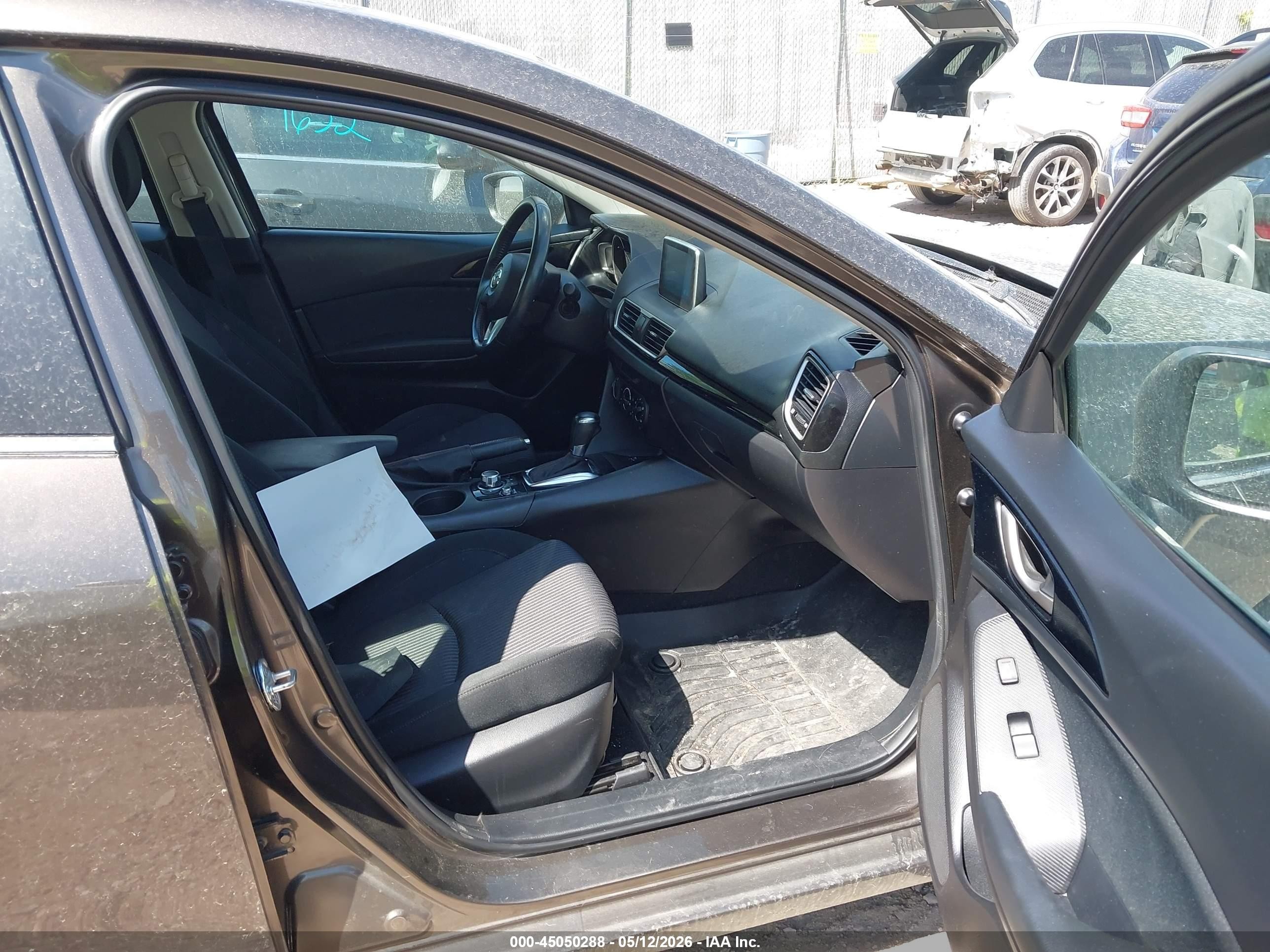 2015 Mazda Mazda3 I Touring Серый vin: 3MZBM1V76FM150321