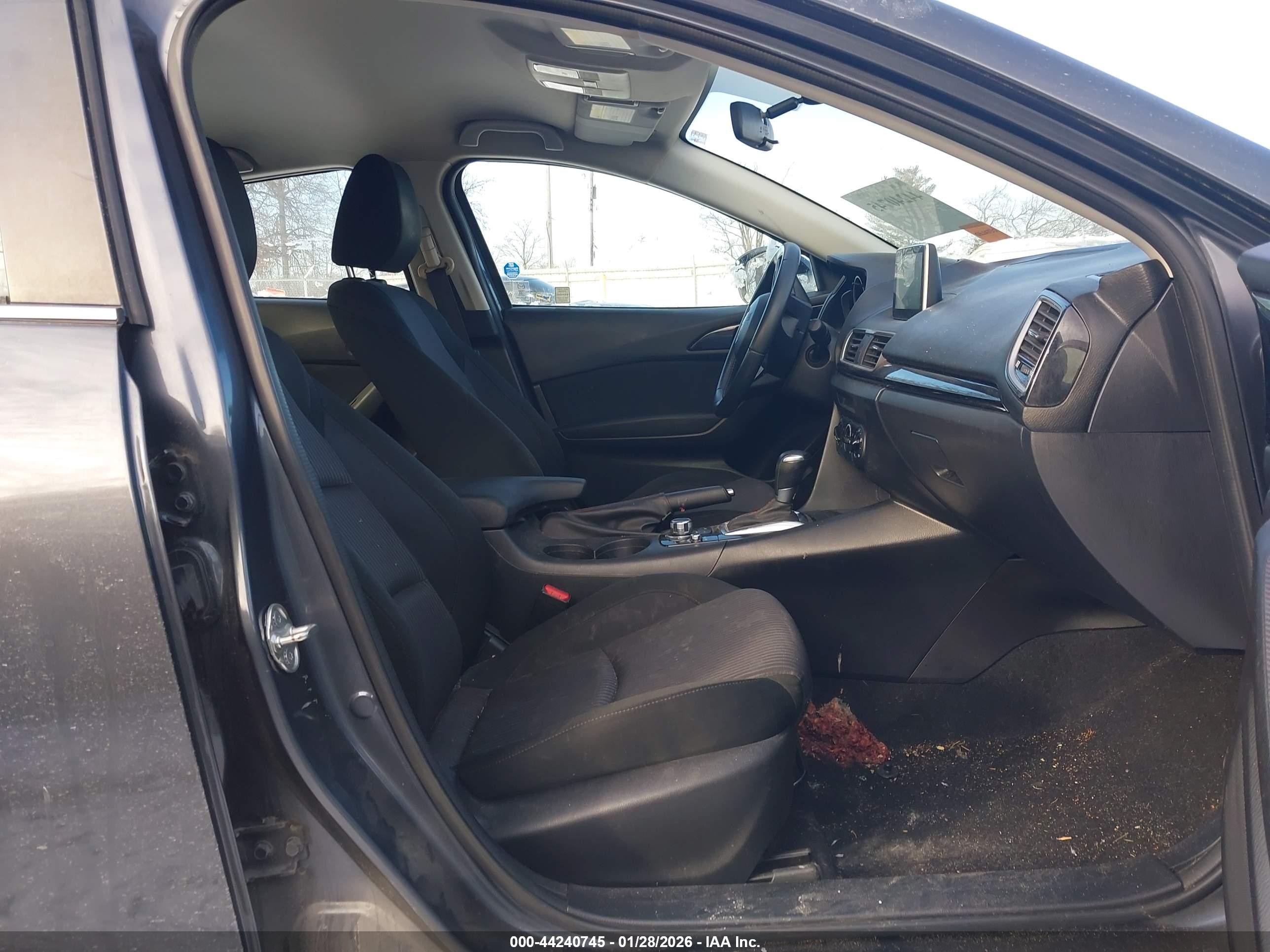 2015 Mazda Mazda3 I Touring Серый vin: 3MZBM1V76FM153638
