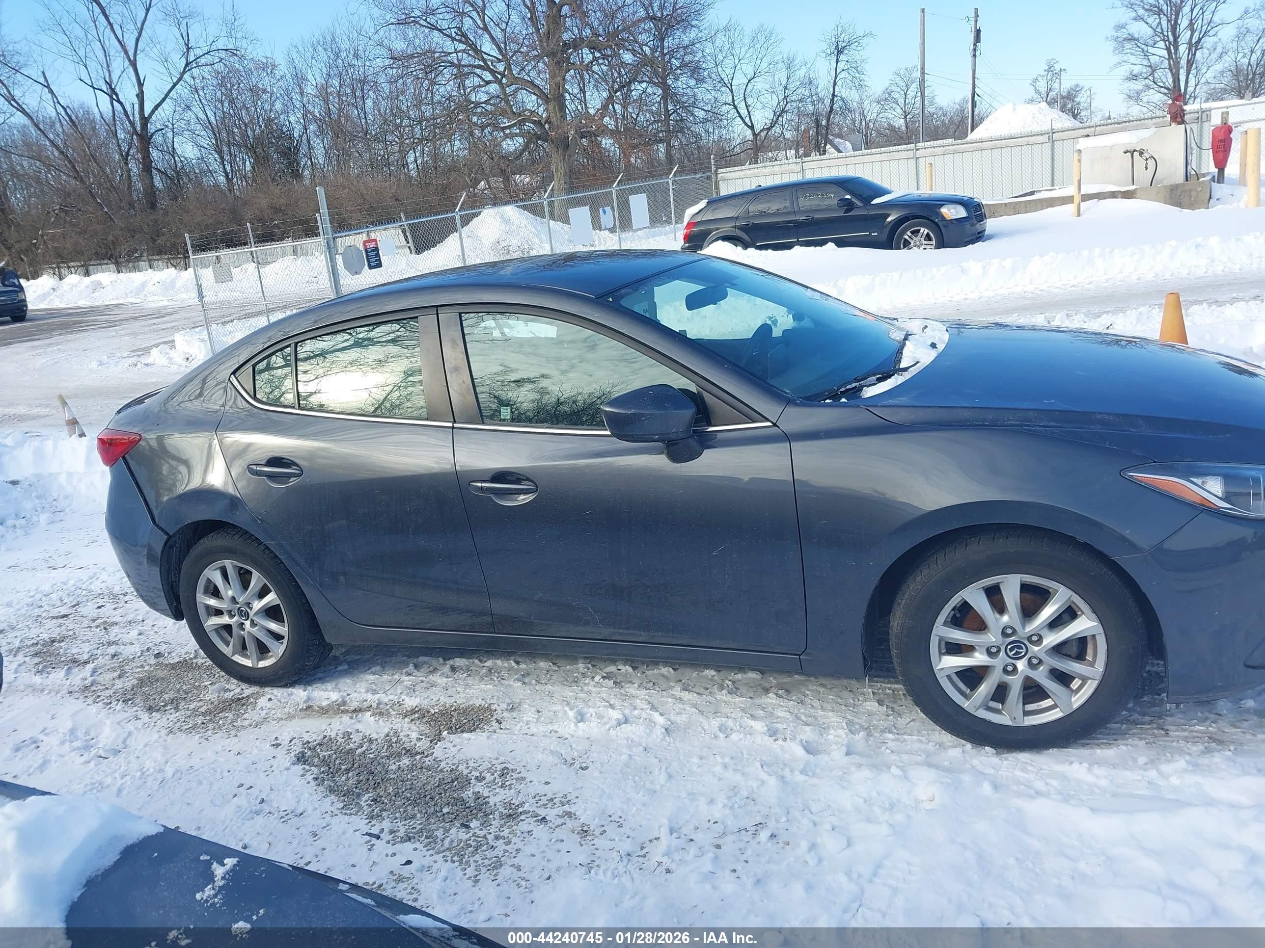 2015 Mazda Mazda3 I Touring Серый vin: 3MZBM1V76FM153638
