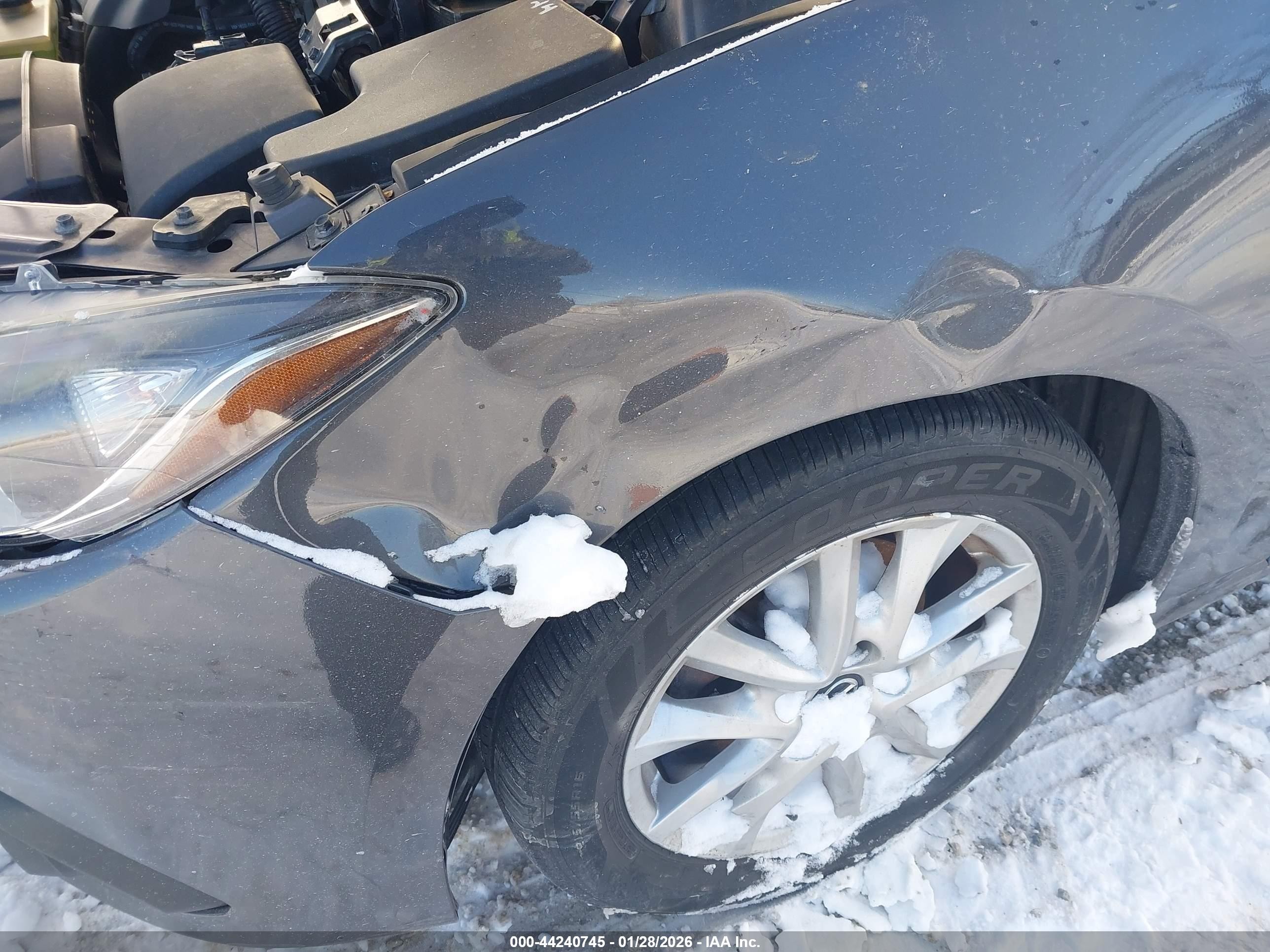 2015 Mazda Mazda3 I Touring Серый vin: 3MZBM1V76FM153638