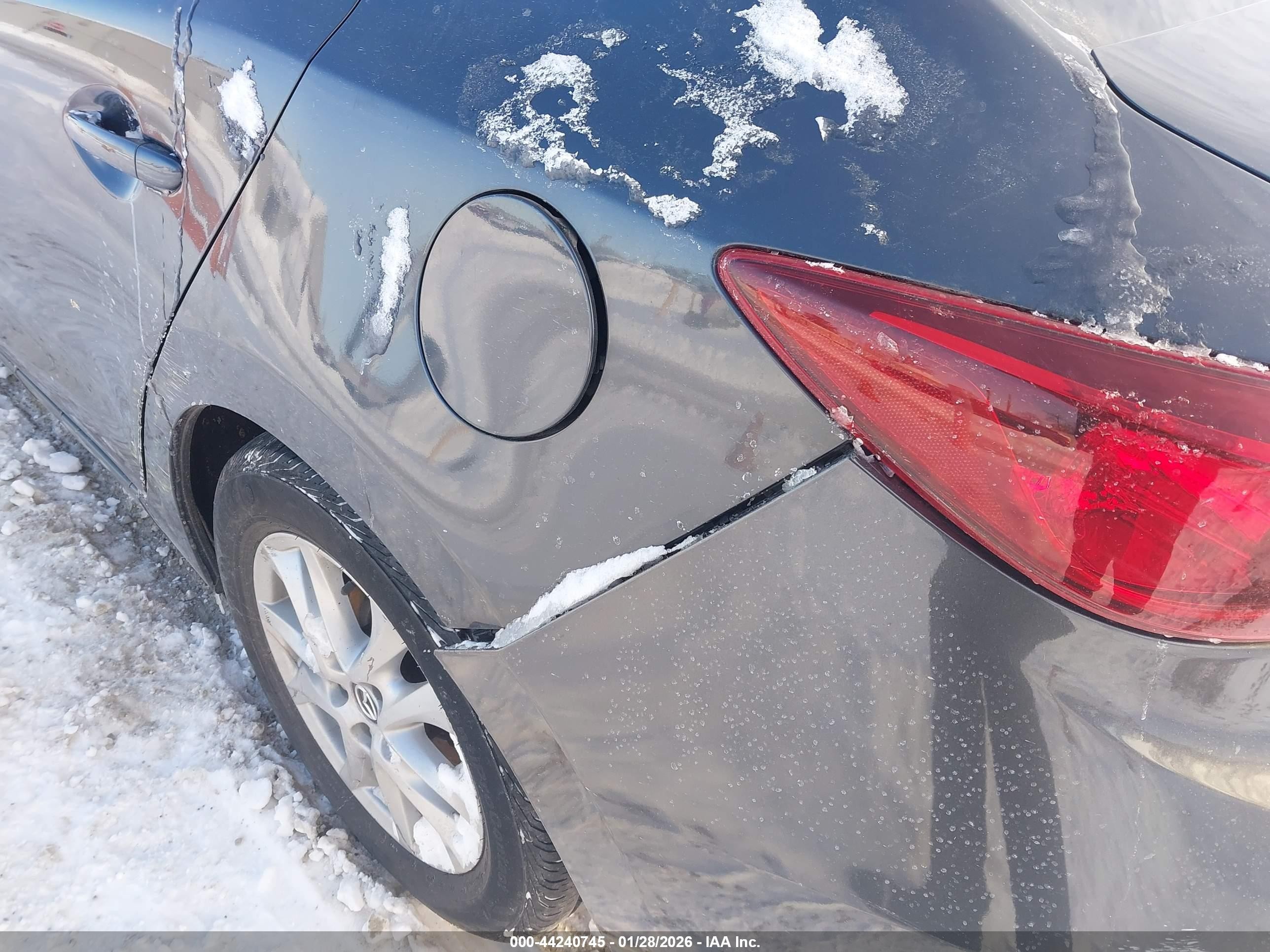 2015 Mazda Mazda3 I Touring Серый vin: 3MZBM1V76FM153638