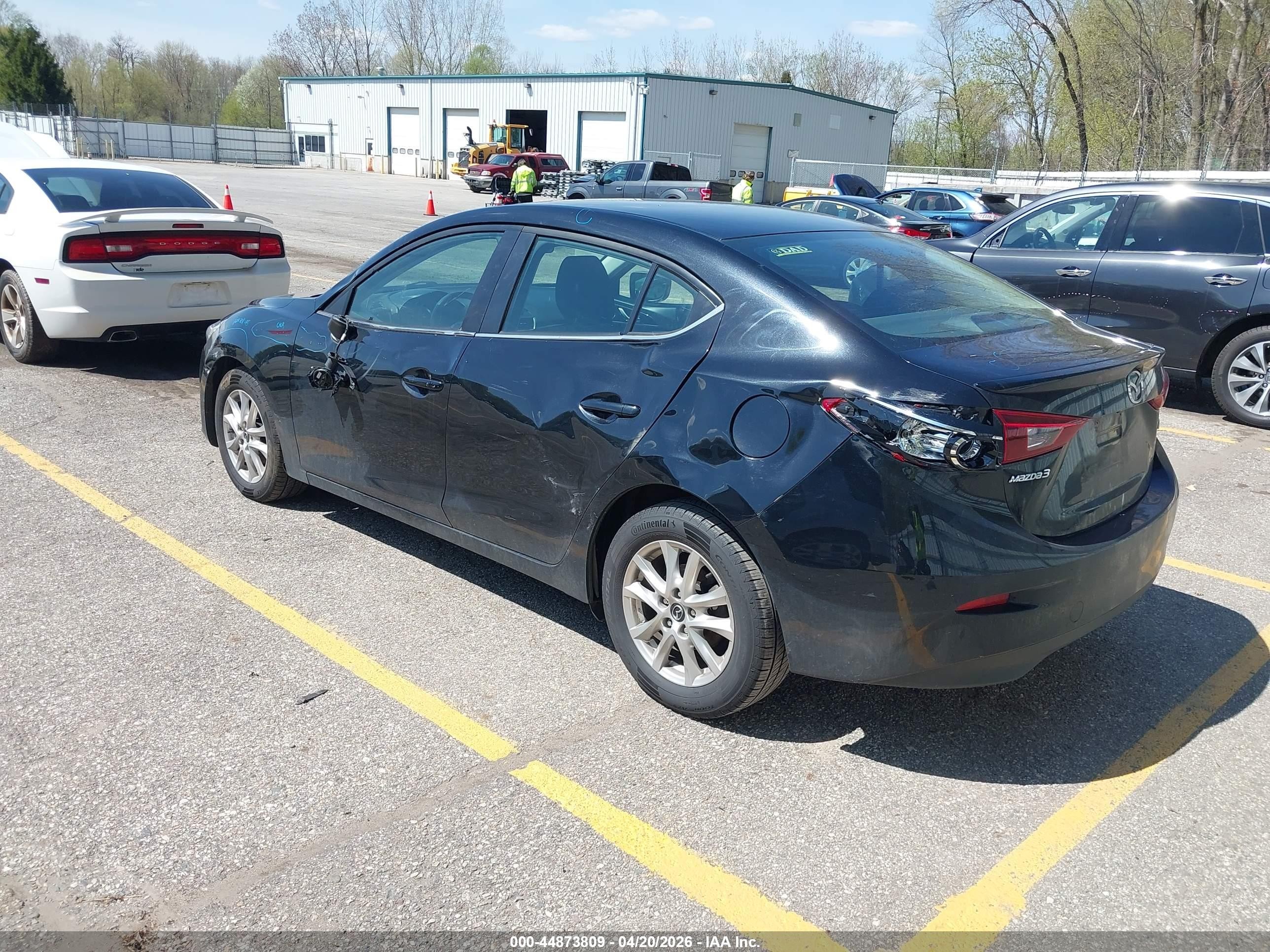 2015 Mazda Mazda3 I Touring Black vin: 3MZBM1V76FM181651
