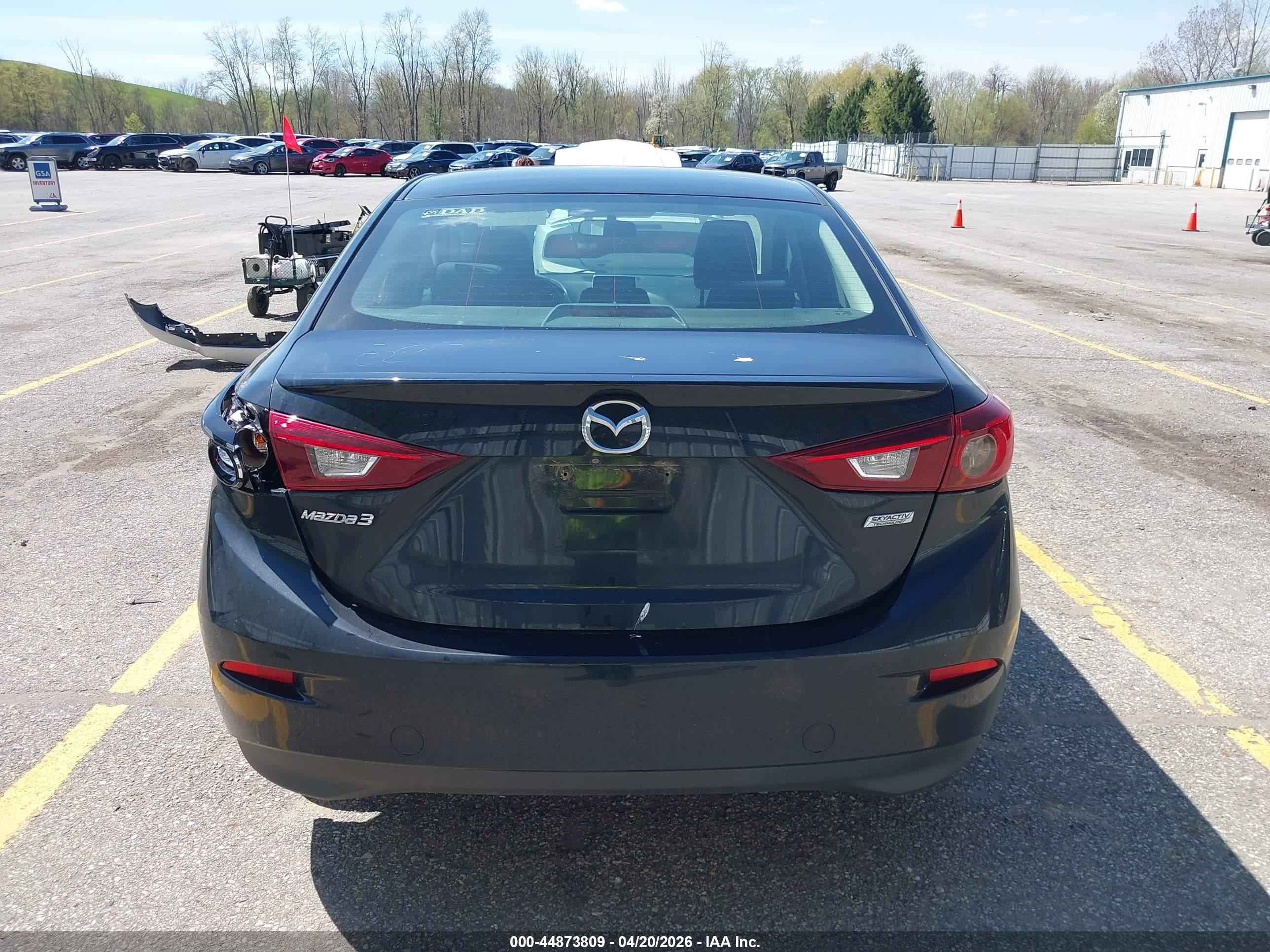 2015 Mazda Mazda3 I Touring Black vin: 3MZBM1V76FM181651