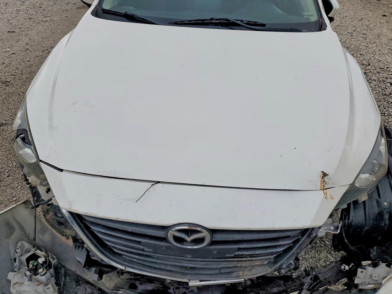 2015 Mazda 3 Touring White vin: 3MZBM1V76FM202997