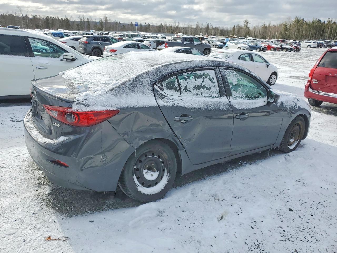 2014 Mazda 3 Touring Серый vin: 3MZBM1V77EM107458